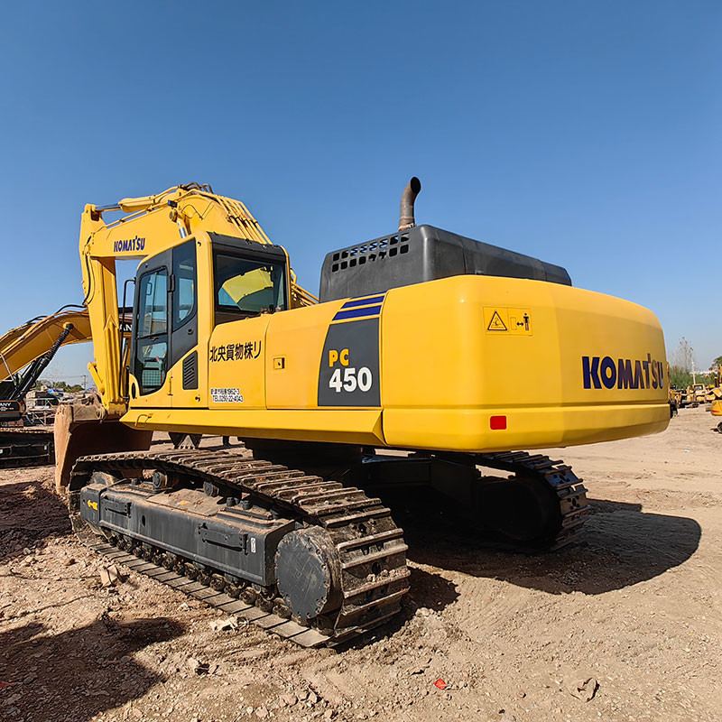 45Ton Secondhand Komatsu PC450-8 Heavy Hydraulic System Japan Used Tracked Excavators