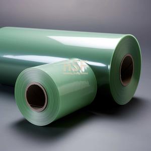 China 80 Micron Opaque Green Mono Axially Oriented Polyethylene / PE Film wholesale