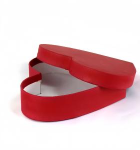 China Custom Heart Shaped Gift Box Rigid Boxes for Chocolate Packaging of Jewelry and Flower wholesale