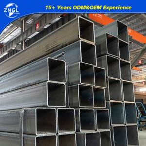 China Seamless Galvanized Square Tube Pipe for Construction/House Decoration Square Pipe Tube on sale