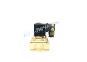 China Trap 20mm Pu220-06 Water Solenoid Valves 6 Points Normally Closed Brass wholesale
