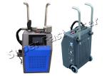 Small Size 100W 1.5mJ JPT MOPA Laser Derusting Machine