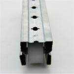 SGCC PP Wheel Metal Roller Track JY 2046G Galvanized Steel Roller Track