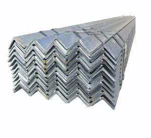China Carbon Angle Steel A36 A53 Q235 Q345 Galvanized Iron L Shape Mild Steel Angle Bar wholesale