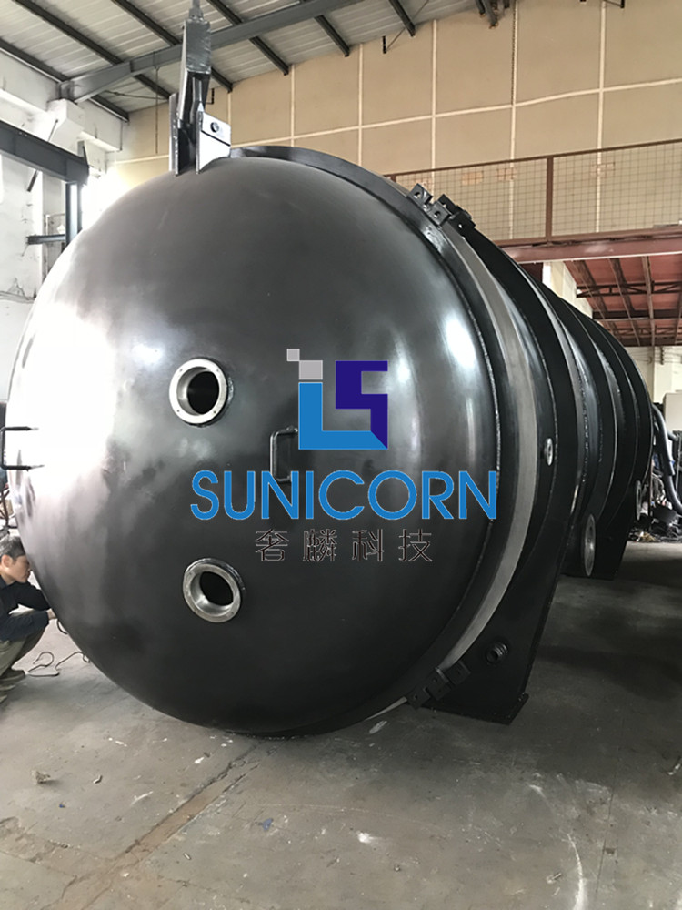 Energy Saving Industrial Food Lyophilizer 100sqm 1000kg Input Capacity