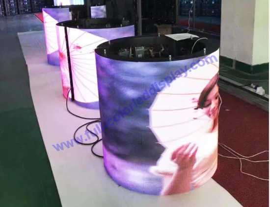 SMD1515 Soft Flexible Led Display Indoor P2 20W For Cylindrical Column