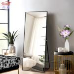 Best Modern Stylish Aluninium Alloy Frame Standing Floor Mirror for Bedroom