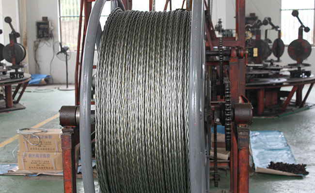 Corrosion Rust Proof Anti Twisting Steel Wire Rope High Strength Braided