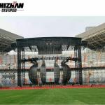 Concert Heavy Duty Truss Long Span LED Ball Stage Lighting Structure Steel Truss