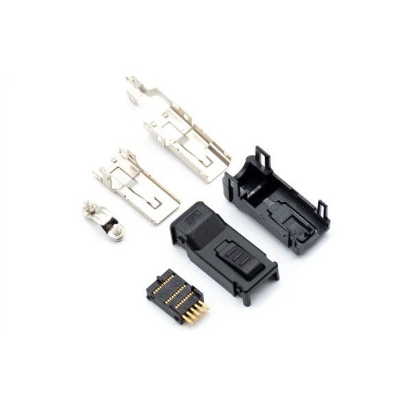 X5 plug grating scale connector for A4, A5, A6 servo drivers, same as JST MUF-PK10K-X connector