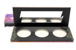 Hot Stamping Custom Makeup Packaging / Eyeshadow Paper Palette CMYK PMS Printing