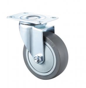 China Haits Rotating Plate Plastic Wheel Furniture Caster 50mm 75mm with 130kg Maximum Load wholesale
