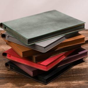 China Felt Cover Notebook A4 B5 A5 A6 PU Leather Fabric Eco Friendly Meeting Journal wholesale