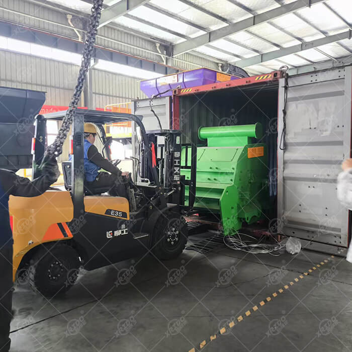 1200 China Factory Direct Sales Double Shaft Shredder Scrap Metal Recycling Machine