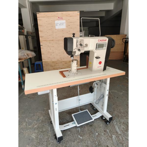 Single Needle Computerized Sewing Machine Industrial Post Bed Sewing Machine for Shoe and Leather Sewing