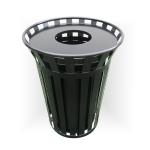 143L Metal Outdoor Trash Can