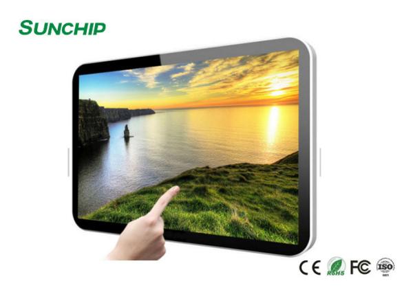 RK3288 Wall Mounted Advertising Display , Indoor Digital Advertising Display 23