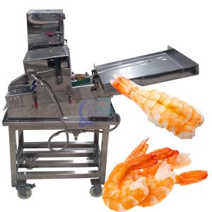 China 380V 50Hz Shrimp Cutter Machine , Multiscene Prawn Belly Open Machine wholesale