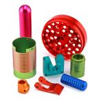 Stainless steel turning parts Aluminum anodized parts turning and milling