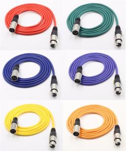 China High quality OEM 5 Pin or 3 Pin XLR Microphone Cable Male to Male M/M wholesale