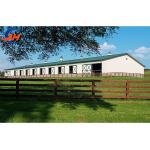Prefab Cow Farm Shed Farm Building Design Metal Steel Structure with and ASTM