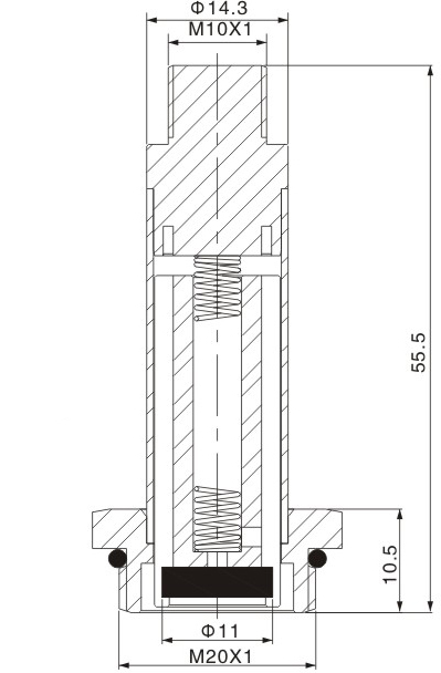 Dimension of BAPC214338039 Armature Assembly: