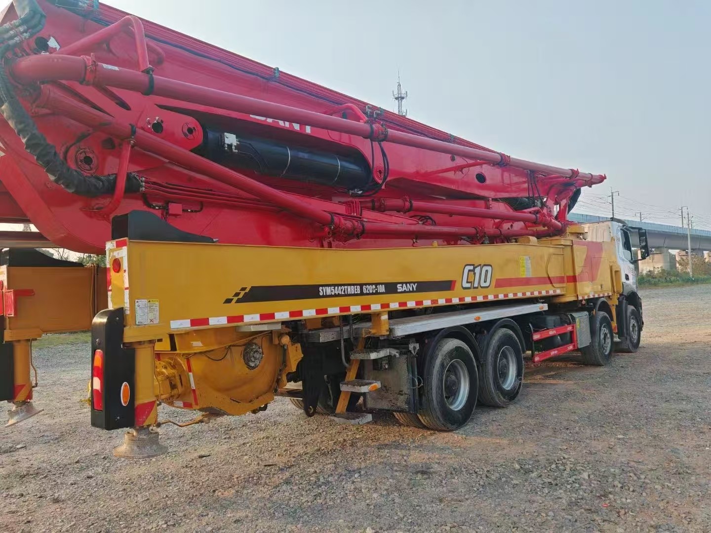 2020 SANY Concrete Pump Truck 62 Meters Second Hand Pump Truck Stock Direct Sale