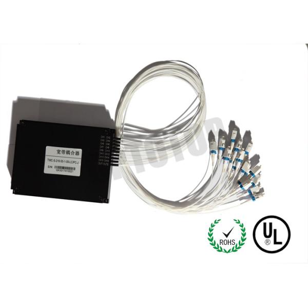LC/UPC 0.9 mm Fiber Optic Cable Splitter For FTTH / Long - Haul Telecom