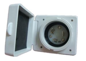 China Waterproof American Electric Power Sockets , Electrical Outlet Receptacle Children Protection wholesale