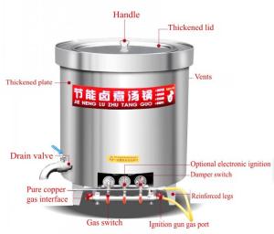 China Best Sell Cooking Pots Hot Pot Steam Pot wholesale