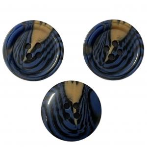 China Coat Outwear Plastic Coat Imitation Horn Buttons With Slot On Rim 34L 4 Hole wholesale