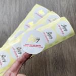 Waterproof Etiquetas Paper Thank You 'Stiker' Logo Printed Custom Private