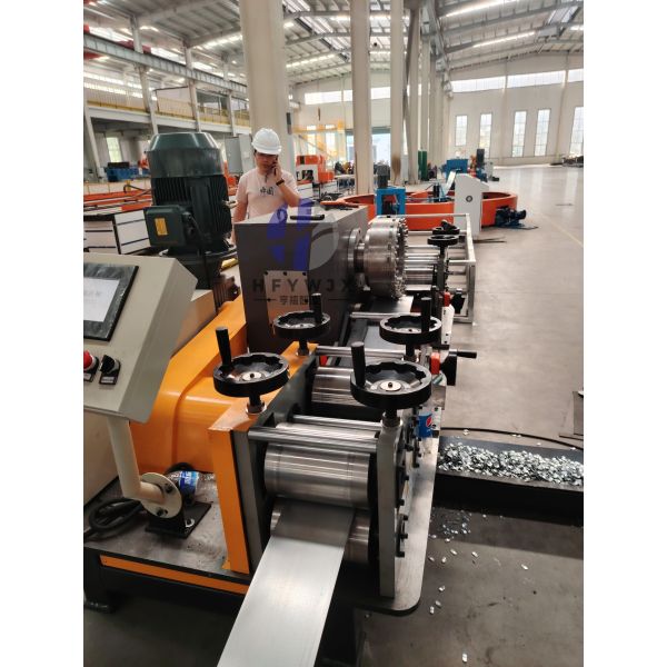 Automatic Solar Bracket Roll Forming Machine With High Accuracy And Adjustable PV Mounting Structure Production Line