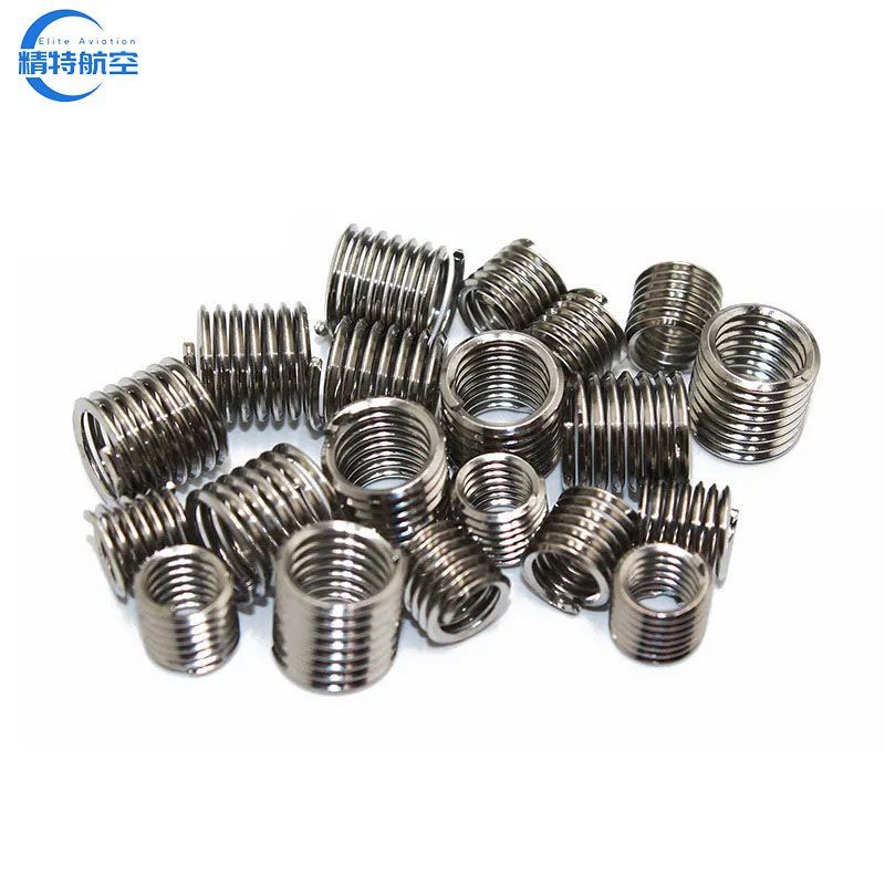 Robust M10 M12 Na0276 Metric Helical Coil Tangless Screw Thread Insert