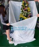 Extra Large Clear Bags, Thick Big Jumbo Size Poly Storage Bags, Christmas Tree