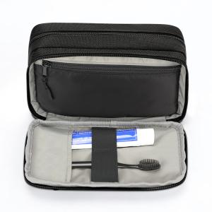 China Travel Custom Toiletry Bag Organizer Bag Eco Friendly Hanging Cosmetic Organizer 3 Layers wholesale