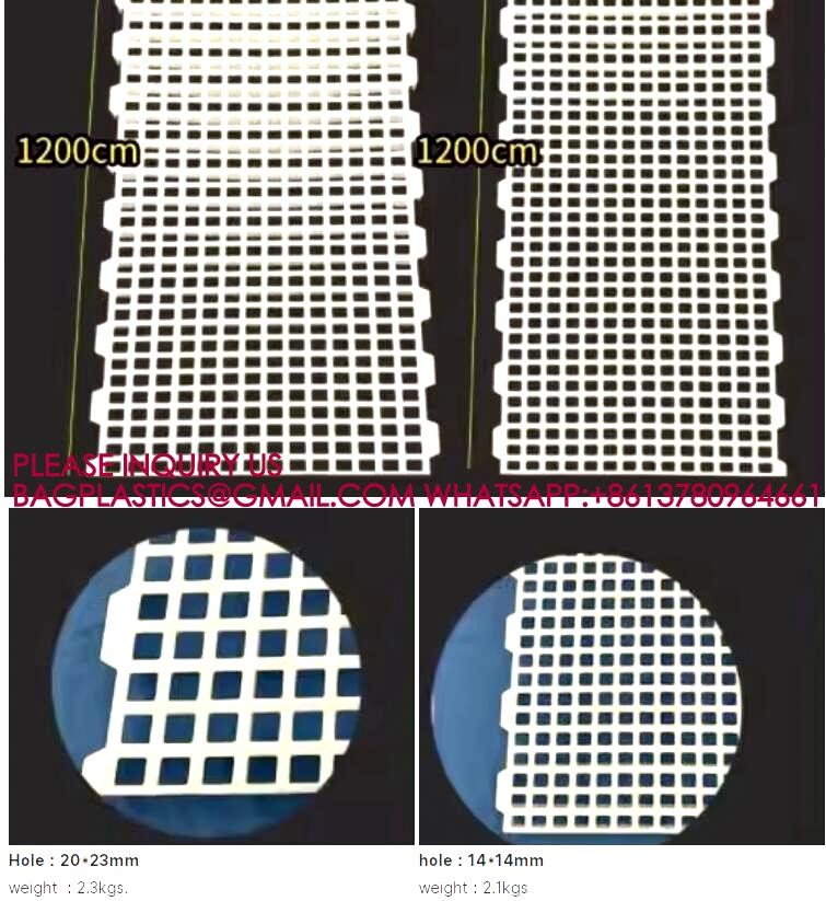 Chicken Plastic Slat Floor Poultry Farm Slatted Flooring Green color 40*27cm Rabbit Slat Floor