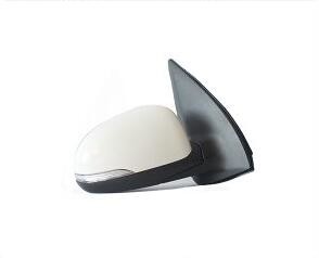 For Hyundai car Parts-11 Hyundai I10 Door Mirror Electric with Lamp OEM 87610-OX500