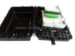 Aerial Fiber Optic Cable Joint Box 1 x 2 Bare PLC Splitter For Bunchy Fibers 8