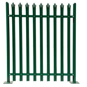 China Safety Isolation Galvanized Steel Fence Non Fading Anti Aging From Vietnam wholesale