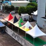 6 x 6m Colorful Spring Top Marquee Advertising Printing Roof Cover