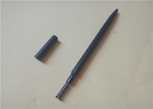China Customizable Waterproof Eyebrow Pencil , Black Great Eyebrow Pencil With Brush wholesale