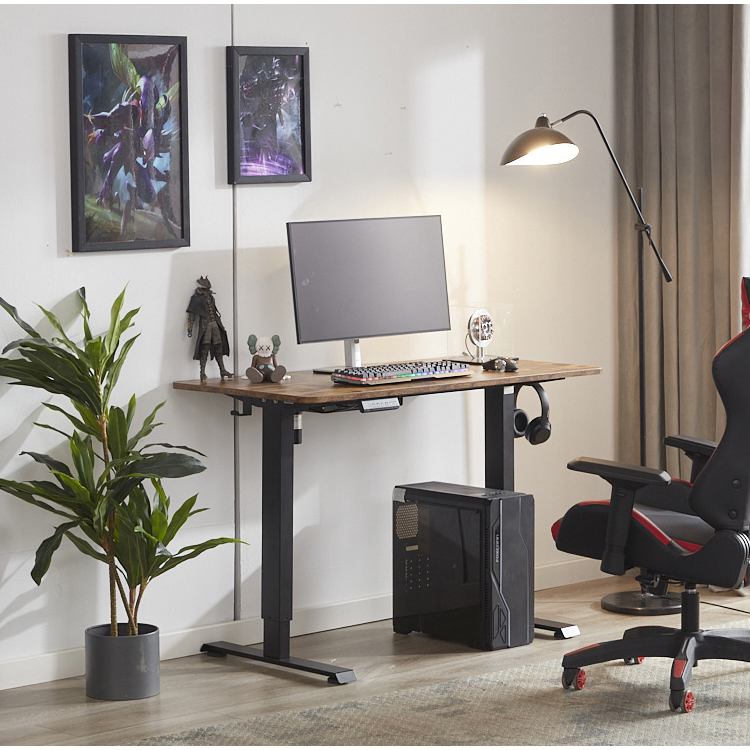 100 V/Hz Electric Height Adjustable Office Computer Table with Anti-collision Feature
