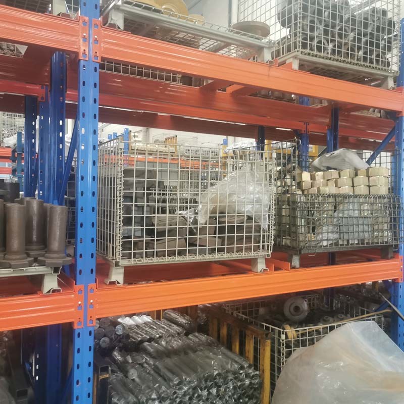 Coated Warehouse Rack For Heavy-Duty And Customizable Industrial Storage