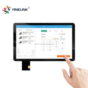 China 10.1 Inch Capacitive 10 Point Multi Touch Screen Black Color ODM wholesale