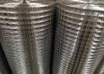 0.25in Garden Welded Wire Mesh Rolls Galvanized Metal Wire Fencing 22 Gauge