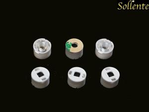 China 15 Degree Narrow beam PMMA LED Collimator lens , LED Torch Lens wholesale