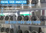 3D facial 8,800 Lux high resolution Epidermal skin analysis machine
