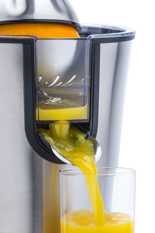 Durable 160 Watt Power Electric Orange Squeezer Handle Cone Orange Lime