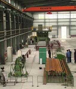 China Membrane Panel Production Line , Membrane Wall Tube Panel Welding Line wholesale